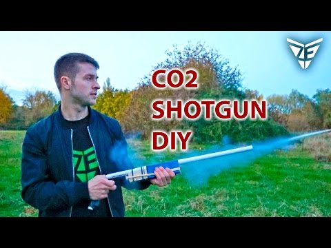 I Made a SHOTGUN that fires Co2 cartridges :D