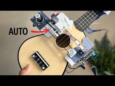 I built a robot ukulele (it plays itself)