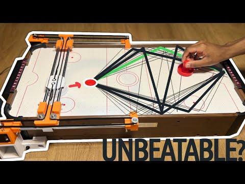 I built an air hockey robot