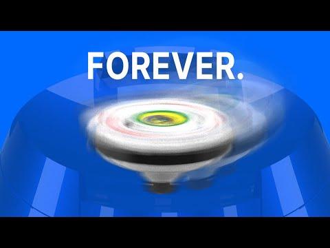 I made worlds first Forever Beyblade!