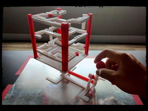 INFINITE LEVEL MARBLE GAME : Joystick Controlled : (Tinkercad)