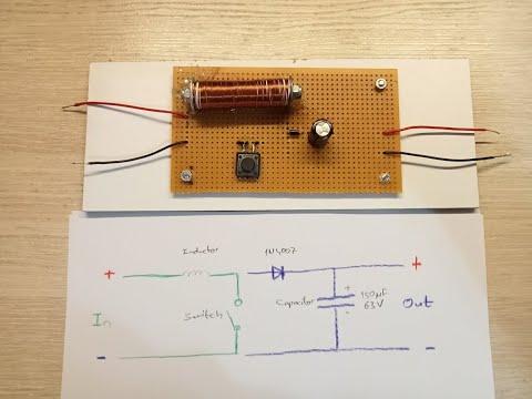 INSTRUCTABLES 001: Simple Boost Converter