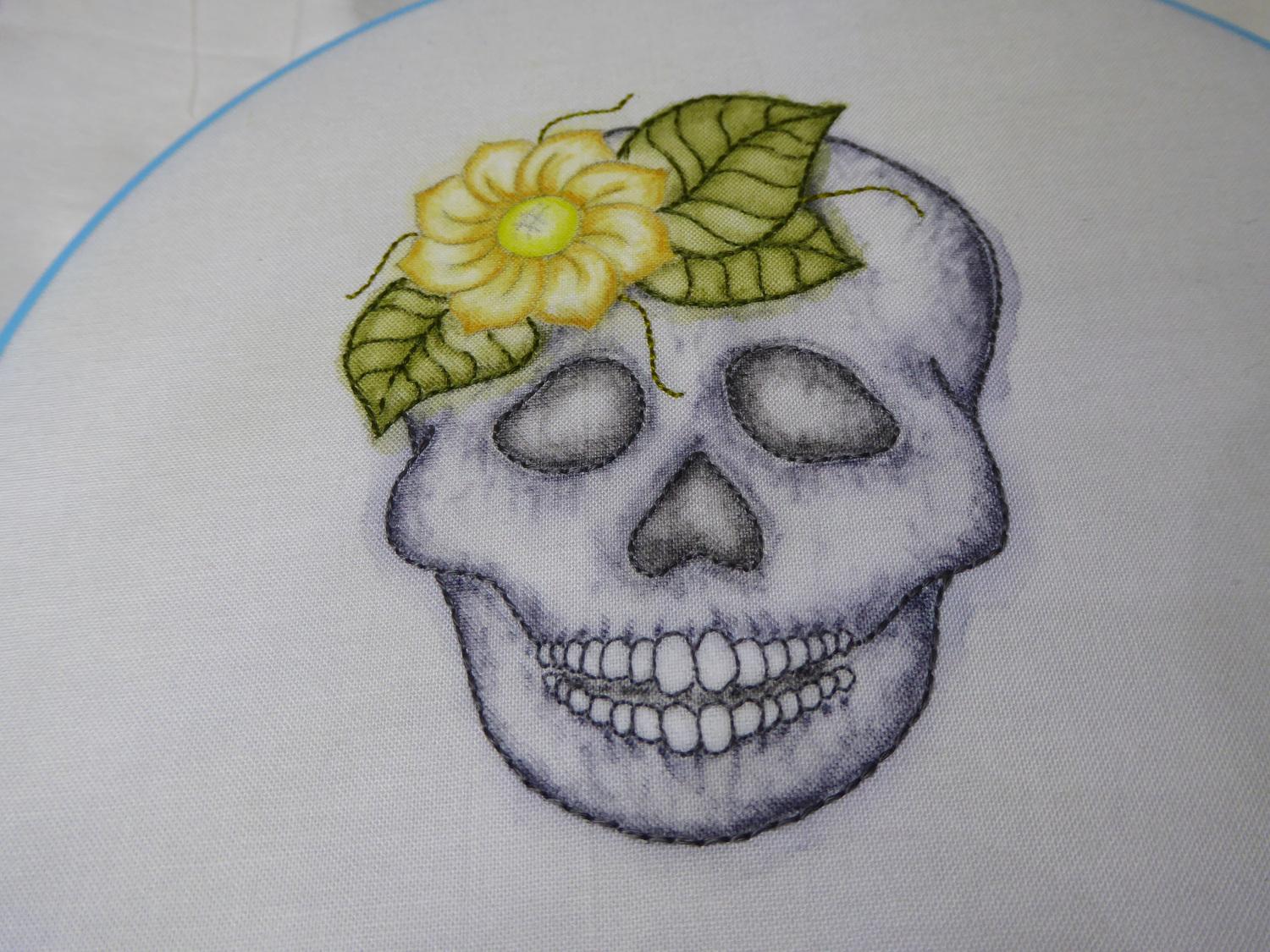 Inktense skull stitchery 14.JPG