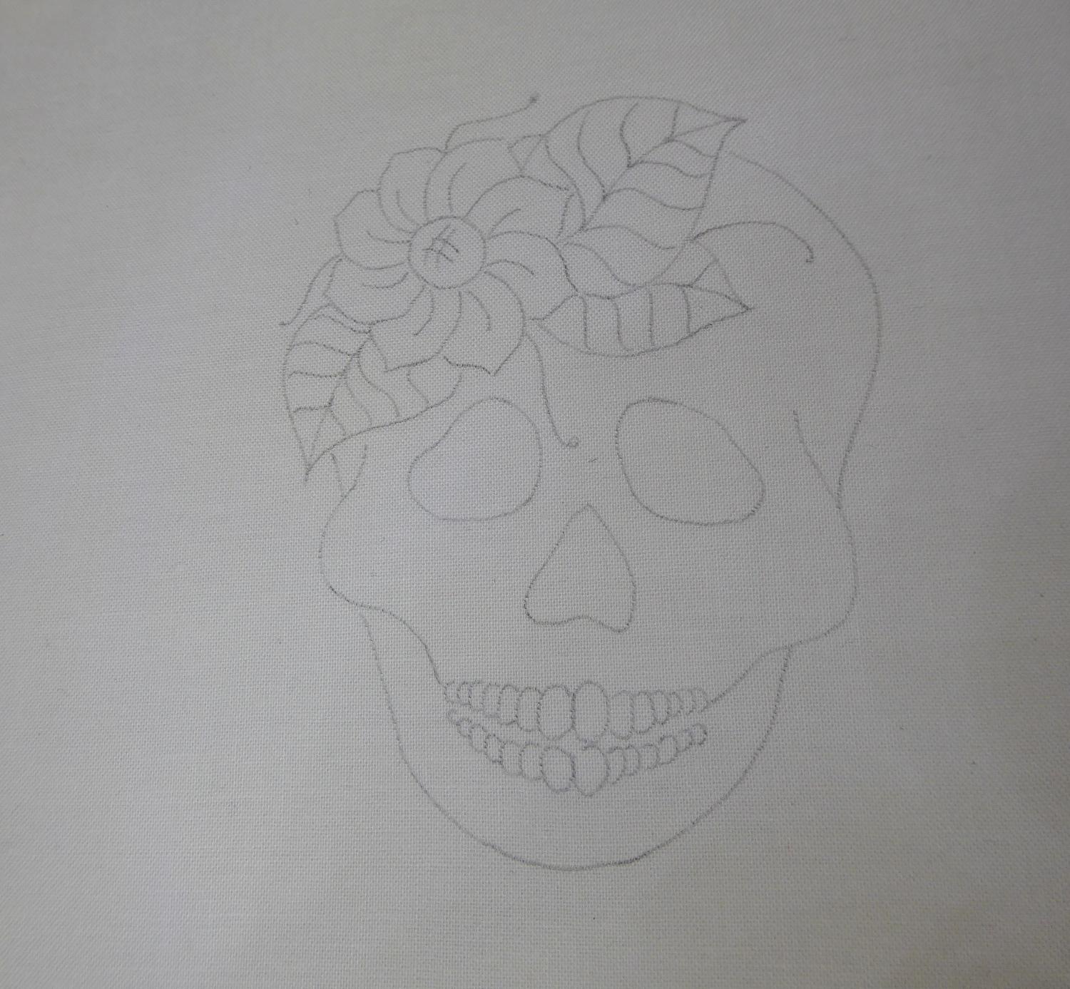 Inktense skull stitchery 5.JPG