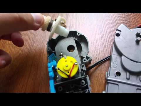 Inside K'nex 6v motor