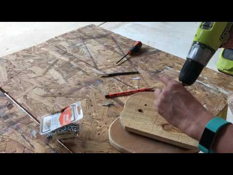 Install Lazy Susan Hardware