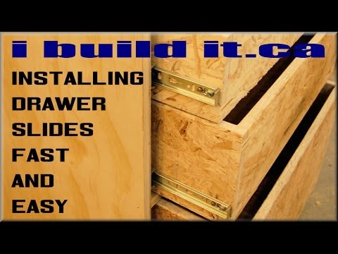 Installing Drawer Slides Fast And Easy