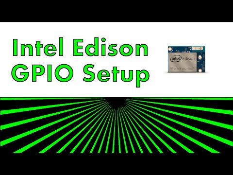 Intel Edison - GPIO Setup and Scripting