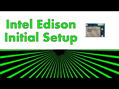 Intel Edison - Initial Setup