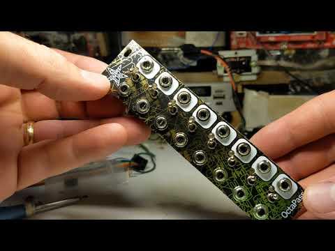 Introducing OctaPass Eurorack module 8x fixed frequency HPF