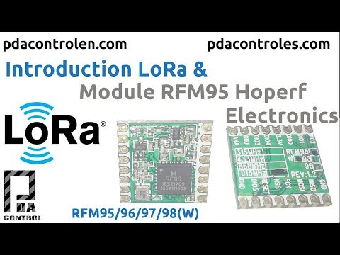 Introduction LoRa &amp;amp; Module RFM95 Hoperf Electronics - Introduccion LoRa &amp;amp; Modulo RFM95  : PDAControl