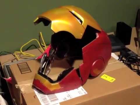 Iron Man animatronic helmet with wireless control