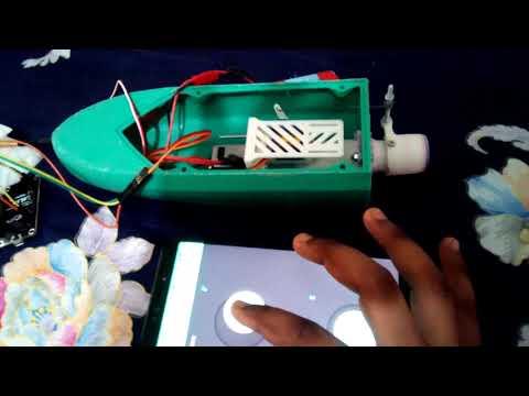 JET boat with IOT based controller using esp8266 and blynk