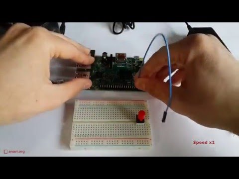 JavaScript for IoT: Controlling a Button on Raspberry Pi via Node.js