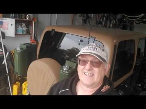 Jeep TJ Safari Project Building the Overland Jeep CB Antenna CB Radio is EPIC Part 7