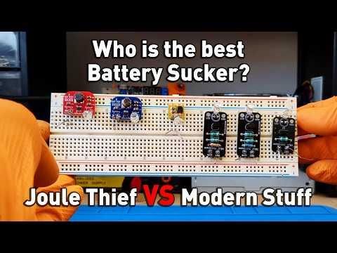 Joule Thief vs Modern ICs: Testing The Ultimate Battery Sucker