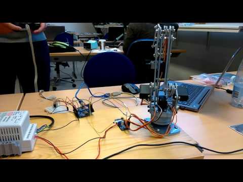 Joystick Controlled Robot Arm Using an Arduino