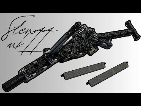 K'NEX Sten MKII | semi auto sub machine gun | gun instructions