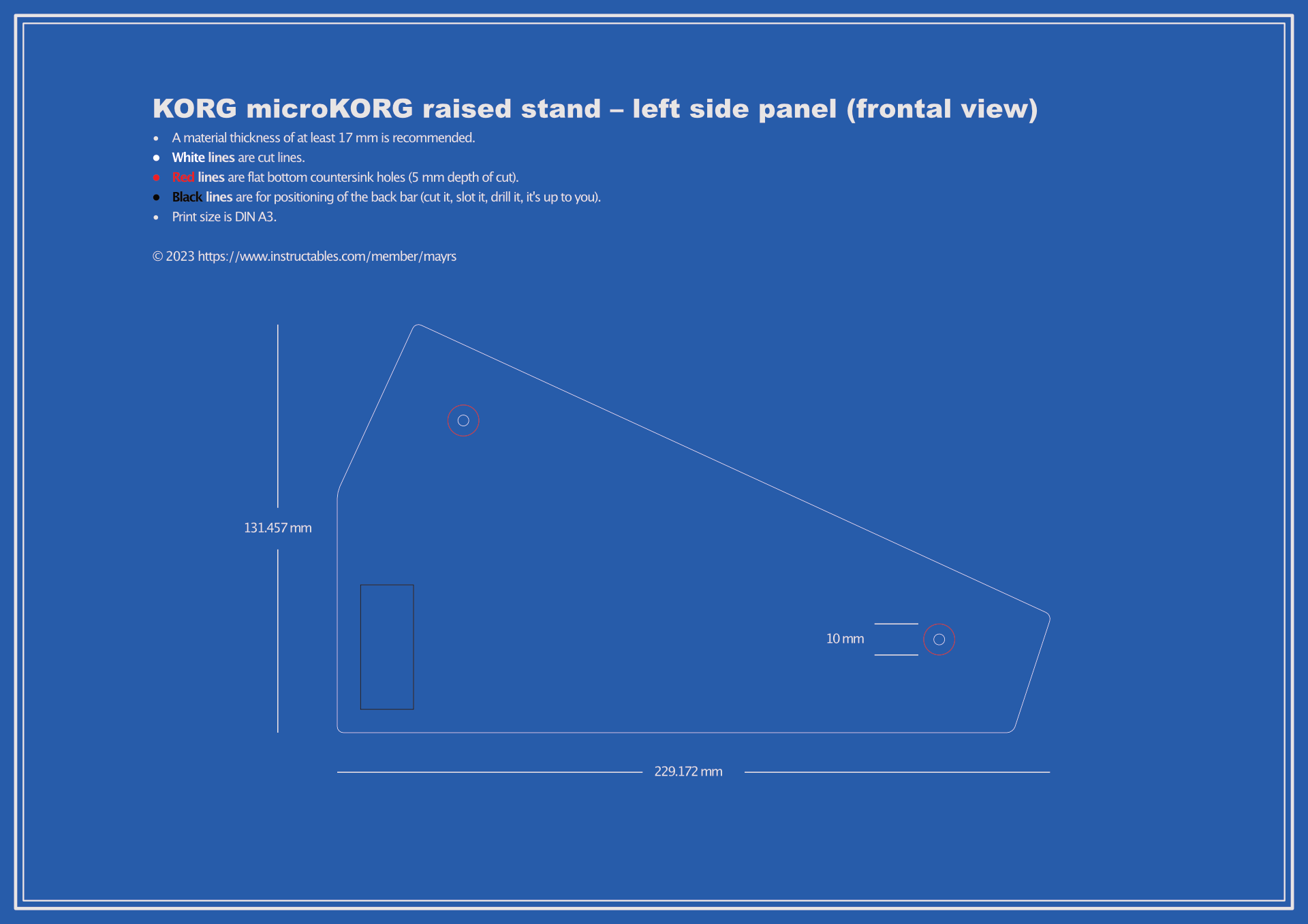 KORG microKORG raised stand blueprints left.png