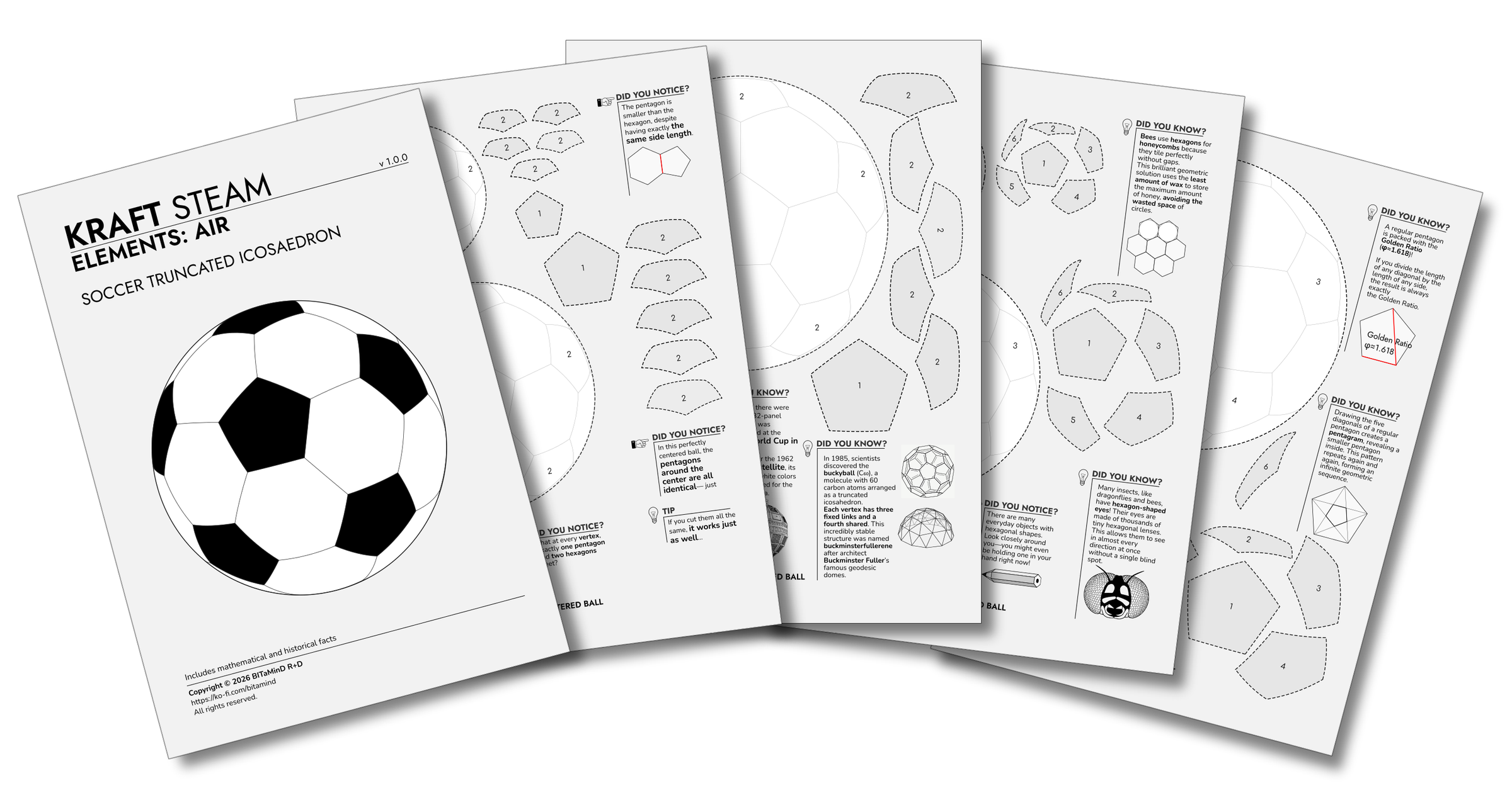KRAFT STEAM - Soccer truncated icosaedron preview.png