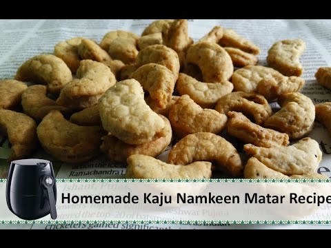 Kaju Namkeen Fried Matar Recipe | Tea Time Snack Recipe | Philips Airfryer Recipes by Healthy Kadai