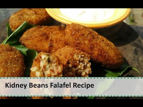 Kidney Beans Falafel | Rajma Pakode Recipe by Healthy Kadai