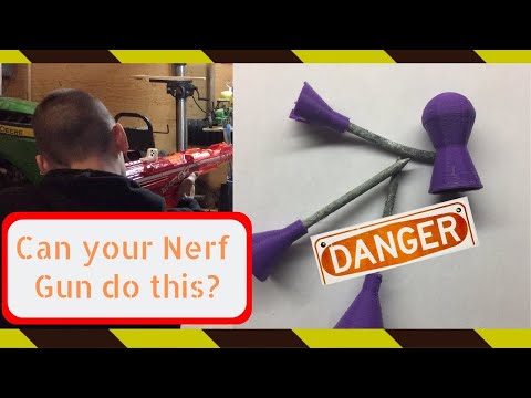 Killer Nerf Gun Test (part 2)