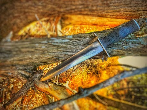 Knife Making- how To Make a Fighting Dagger