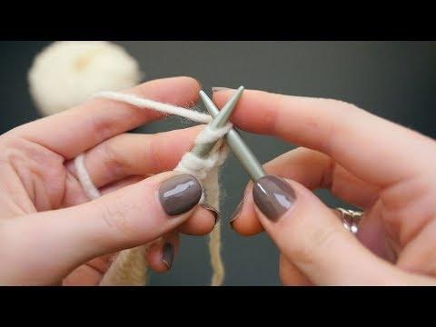 Knit Stitch (Continental Style) // Becky Stern