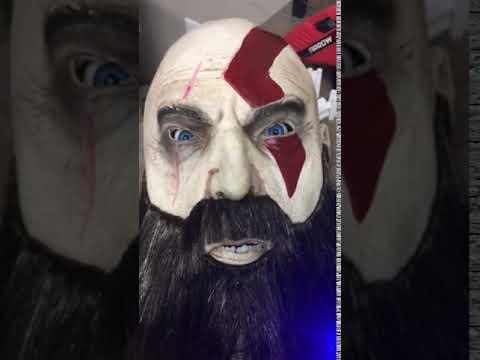 Kratos Animatronic Head -Jaw Movement Test