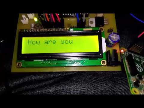 LCD 16x2 Interface with Raspberry pi