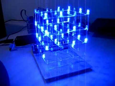 LED Cube 4x4x4