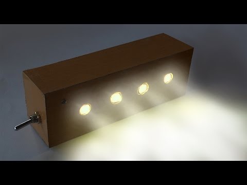 LED Lamp-How to make an led lamp