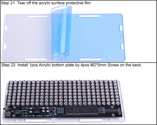 LED music spectrum display light kits installation.15.png