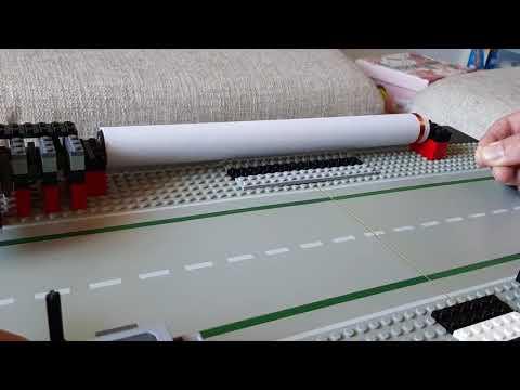 LEGO Tesla coil winder real-time