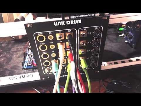LINK DRUM Live DnB Session Vol2 #eurorack #drumsynth #modularsynth #diodac #linkdrum #makenoise
