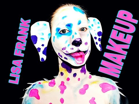 LISA FRANK RAINBOW DOG INSPIRED BODY PAINT