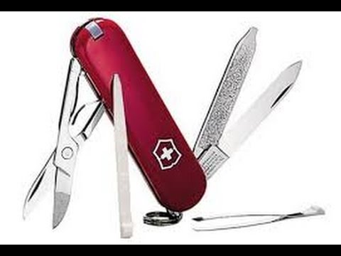 Learn to pick a lock using a Swiss Army Knife