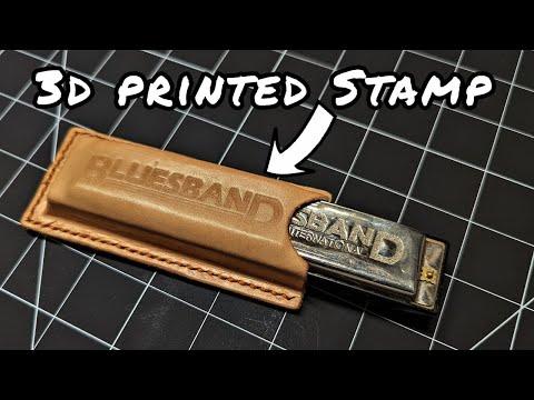 Leather Harmonica Case (3d Printing and Wet Formed Leather) - Protecting Memories