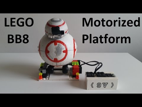 Lego BB8 Motorized Platform