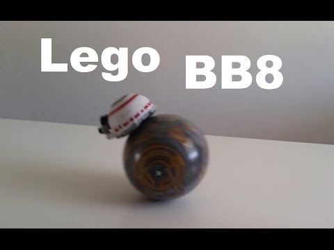 Lego BB8 that rolls using 100% Lego parts - 3rd (and last) Manual Prototype BB-8