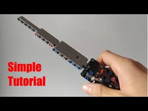 Lego Ballistic Knife - Tutorial