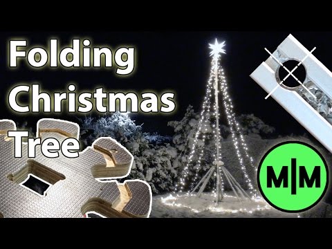 Lets Make - A Folding Outdoor Christmas Tree