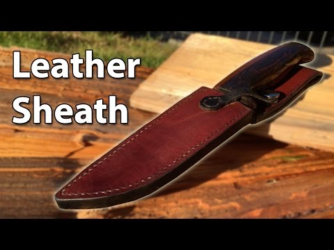 Lets Make - A Leather Sheath