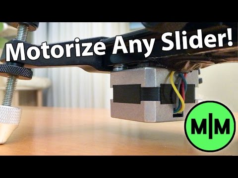 Lets Make - A Motorized Camera Slider