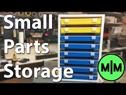 Lets Make - A Small Parts Storage Cabinet