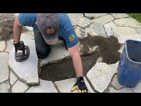 Leveling Flagstone Patio