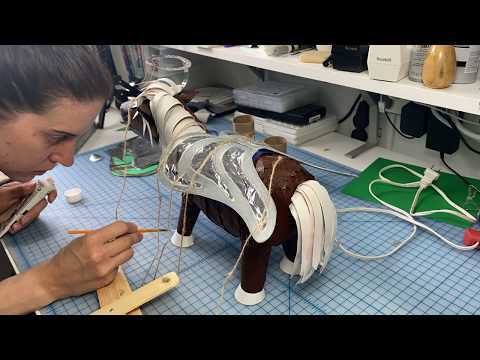 Li'l Sebastian in Horsey Heaven Marionette - Making It - Video 11