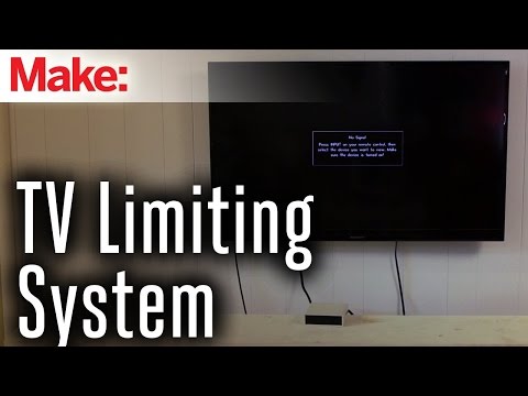 Limit TV Time with an Arduino-Controlled Relay