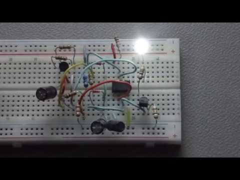 Linear LED fader using &amp;quot;synthetic&amp;quot; active inductor.